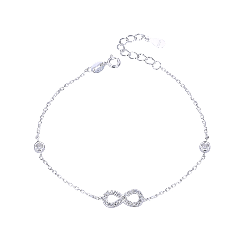 Pulsera de Infinito y Puntos de Luz