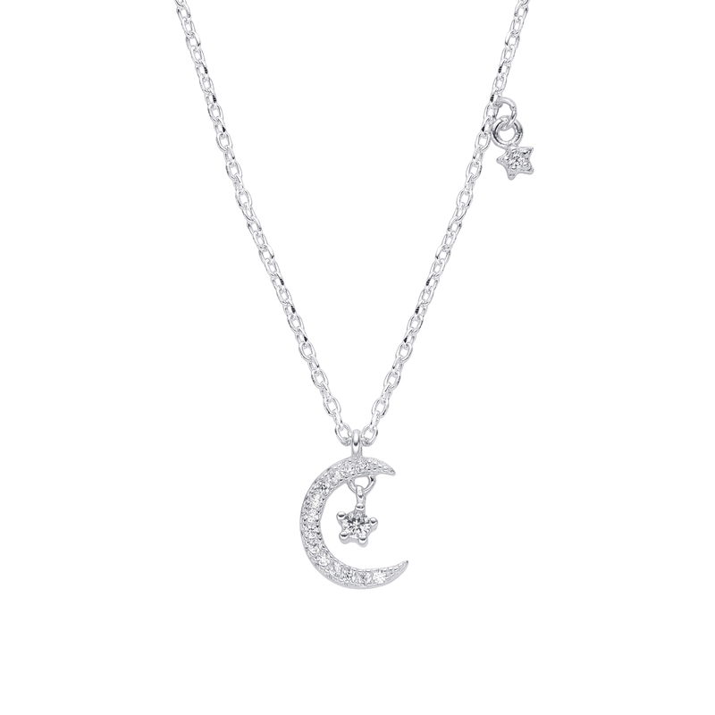 Gargantilla de Luna y Estrellas