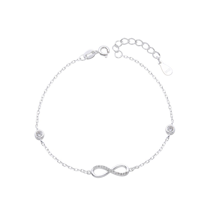 Pulsera de Infinito y Puntos de Luz 
